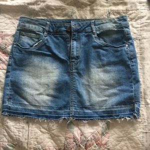 Jean skirt